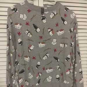 Sushi Cat long sleeve shirt